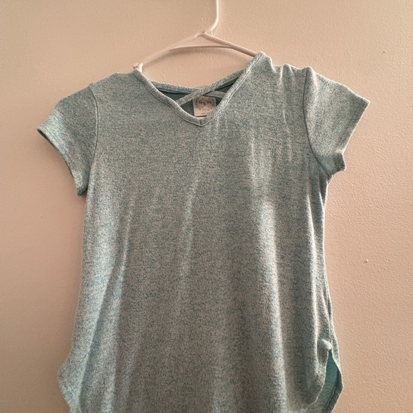 Kids Light Blue Short Sleeve Shirt - Picture 1 of 1